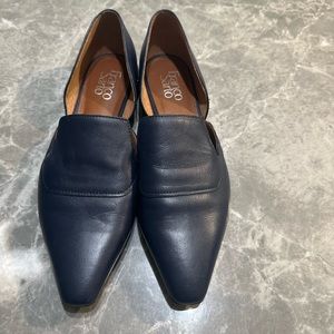Franco Sarto Womens Artisan Blue D’Orsays Size 8.5  (7301487) Career, Quality